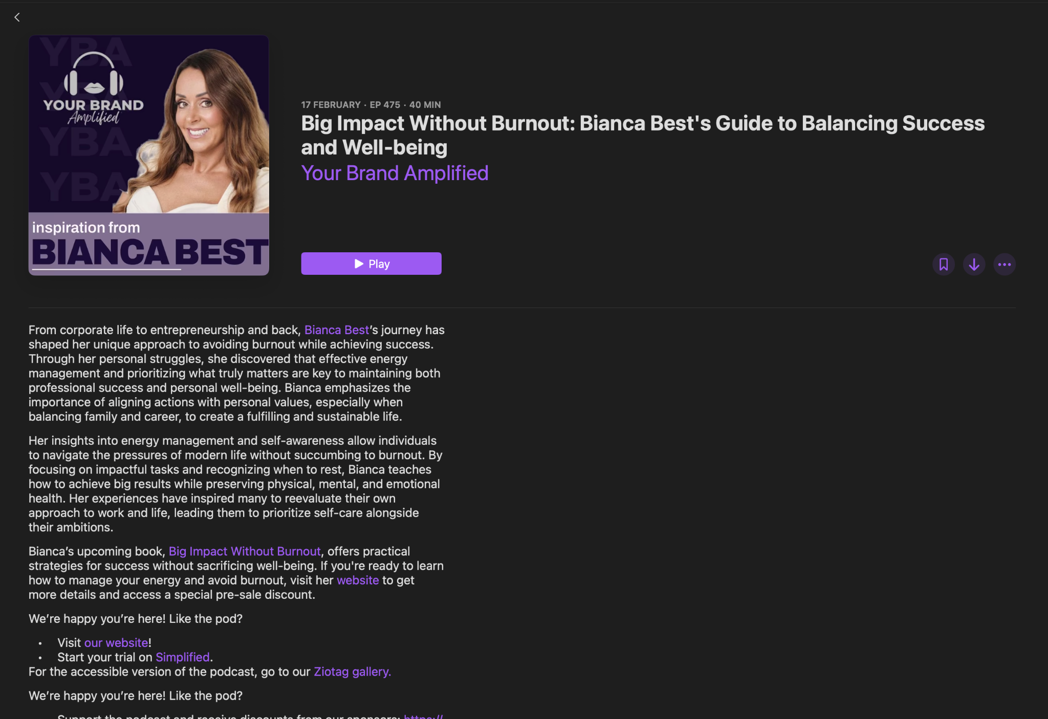 Your Brand Amplified Podcast