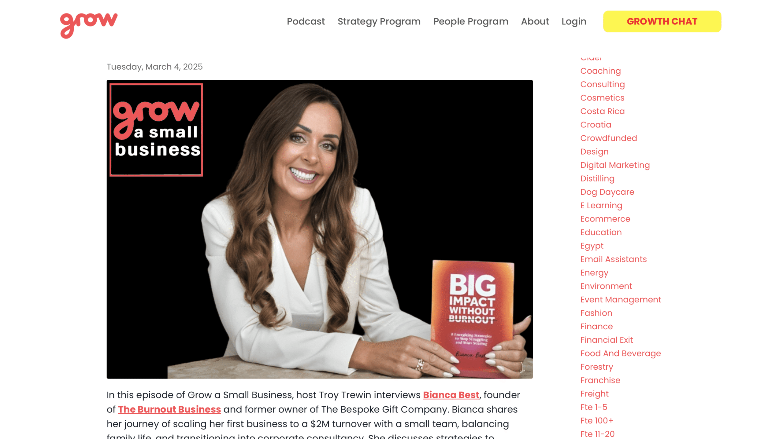 Grow a Small Business Podcast